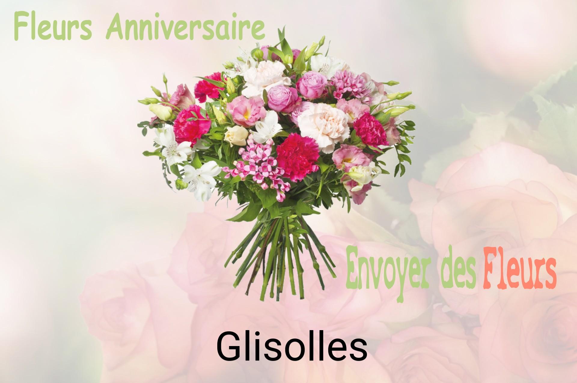 Bouquet de fleurs d’anniversaire livré à Glisolles